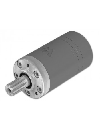 M+S Hydraulische orbit motor MM20 cilindrische as Ø16mm side