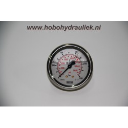 Manometer 63, 0-1000 bar/psi