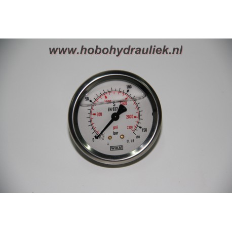 Manometer 63, 0-1000 bar/psi