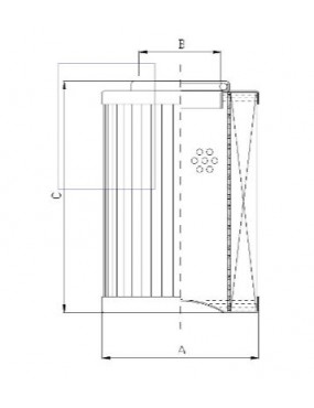 Hydac filterelement 27 micron