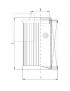 Hydac filterelement 27 micron