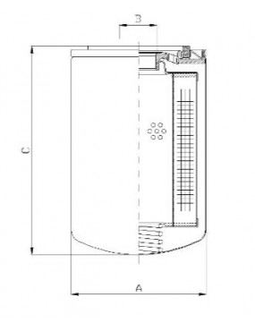 Filtrec spin-on filter