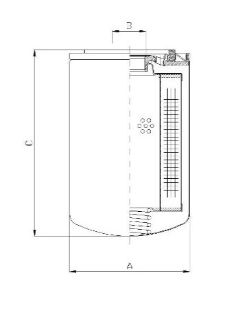 Filtrec A111C10 spin-on filter