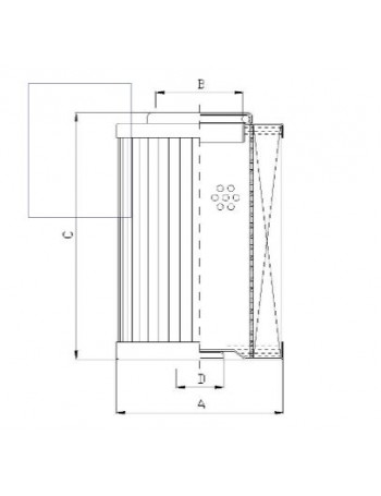 Parker filterelement 27 micron