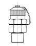 Meetkoppeling 1/8 NPT