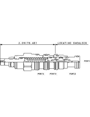 Sun 2-way, pilot-to-shift directional valve