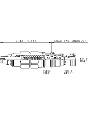 Sun 3:1 pilot ratio, vented...