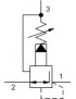 Sun Pilot operated, pressure reducing/relieving valve