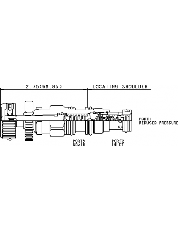 Sun Pilot-operated, pressure reducing valve