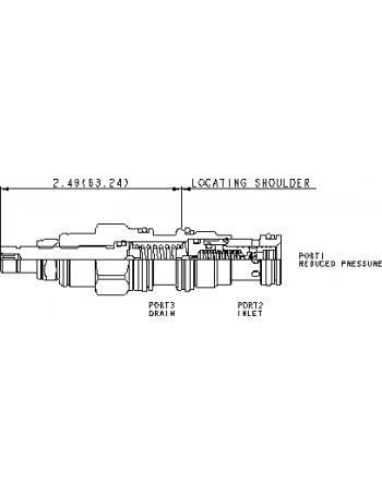 Sun Pilot-operated, pressure reducing valve  4-55bar